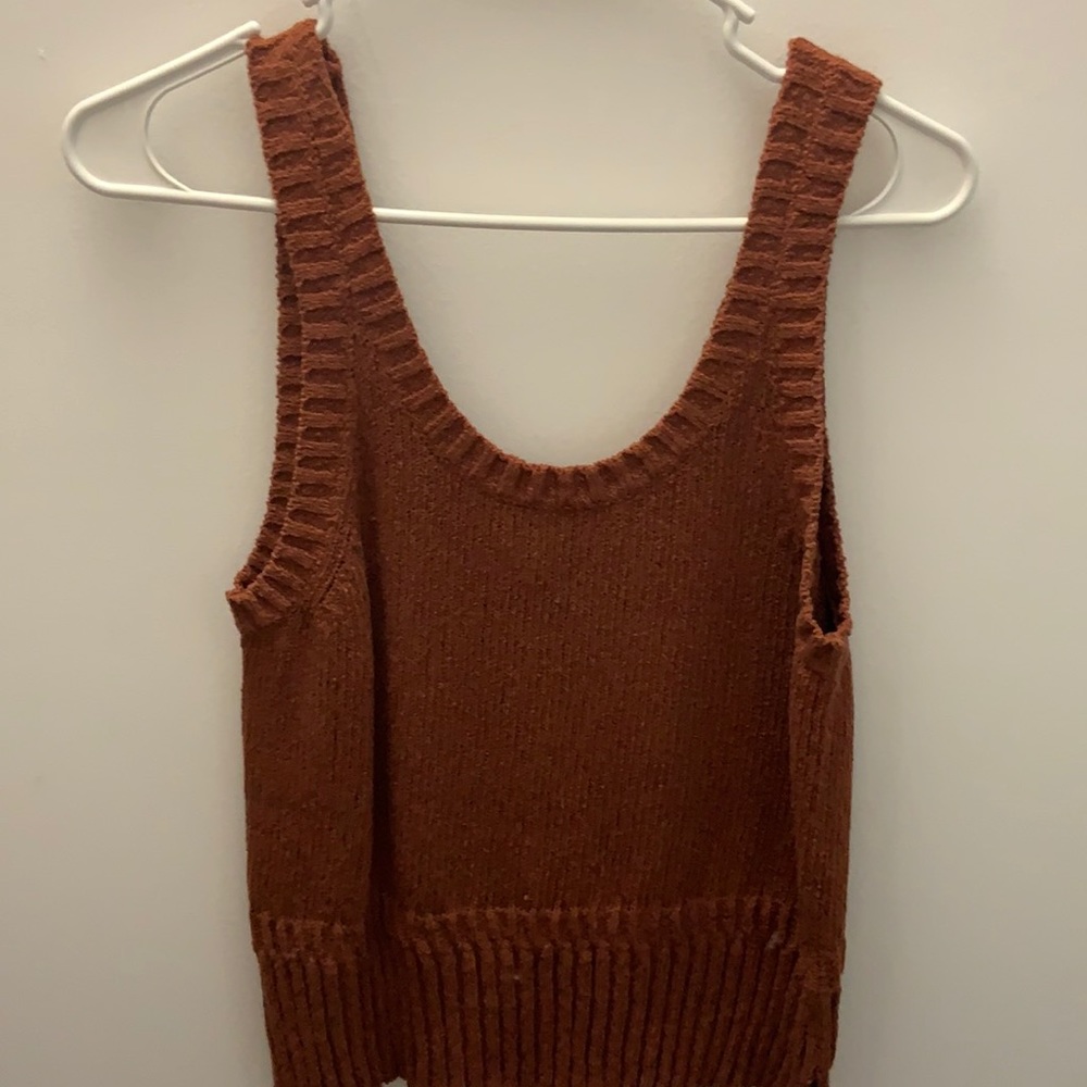 madewell sweater tank